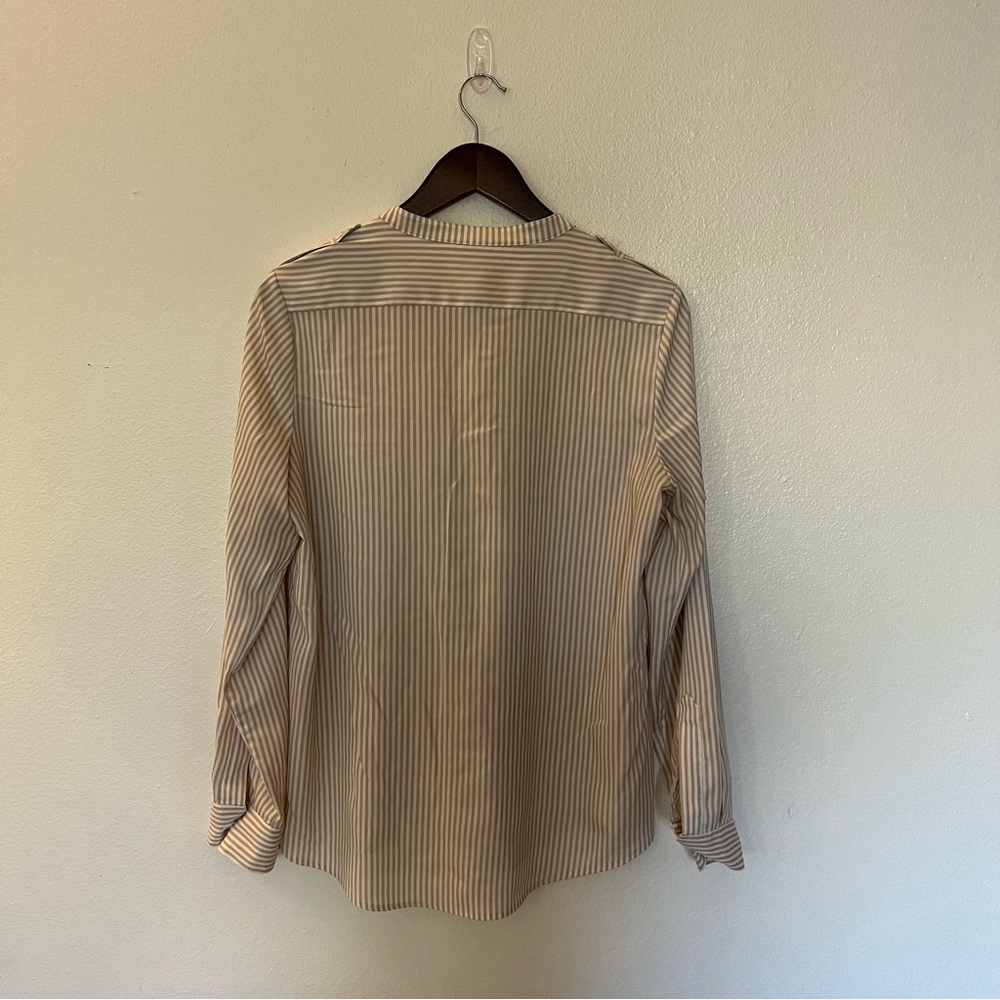 Calvin Klein Button Up/ Button Down Blouse Size M - image 2